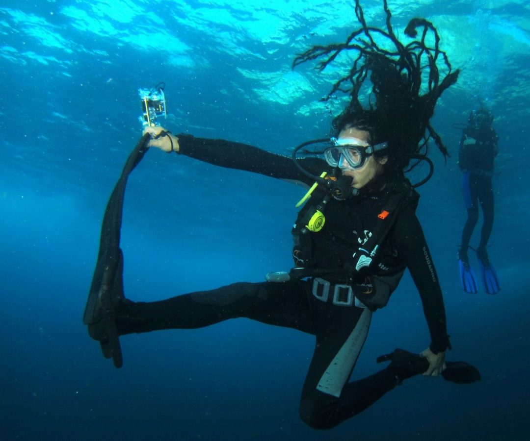 Yoga and Scuba Diving in Nusa Lembongan, Bali, Indonesia